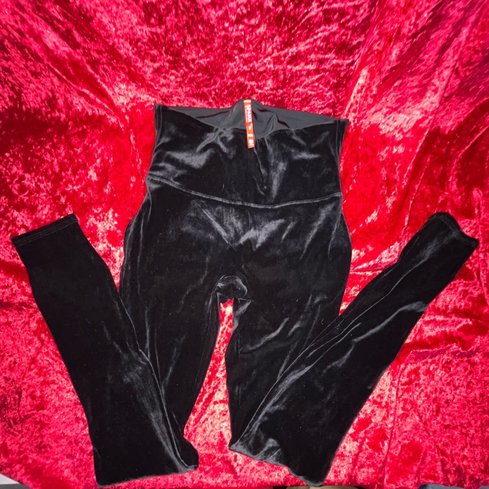 SPANX velvet leggings